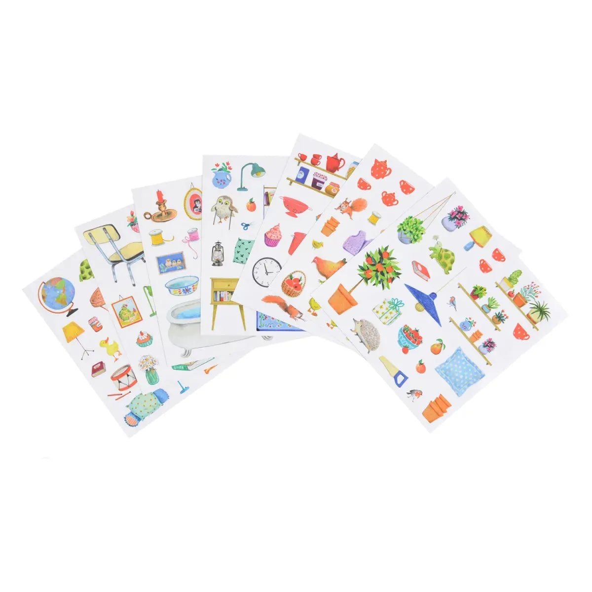 Stickerheft La Grande Famille - Nook' d' Mel - Kinder Concept Store