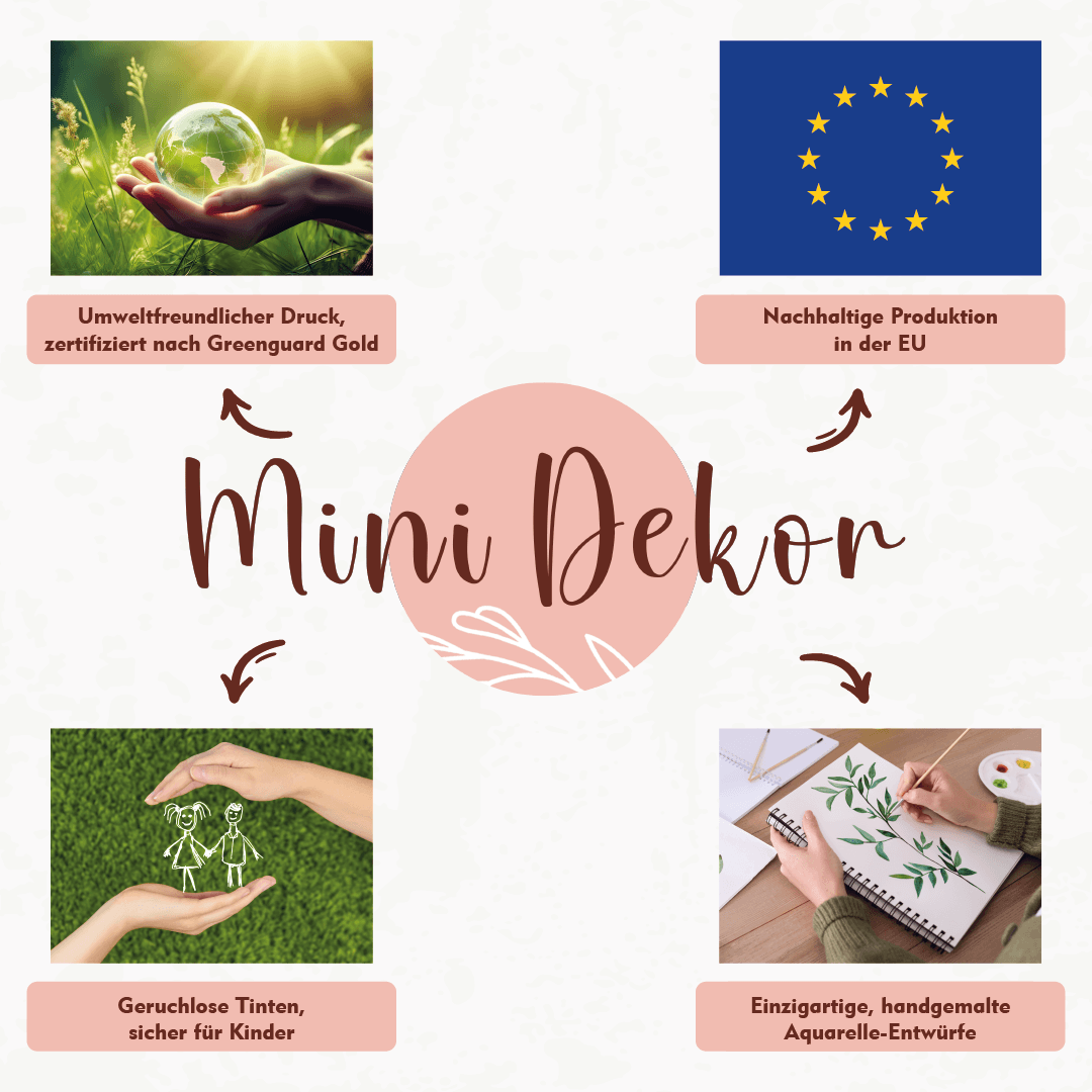 Mini Dekor Wandtattoo Kinderzimmer