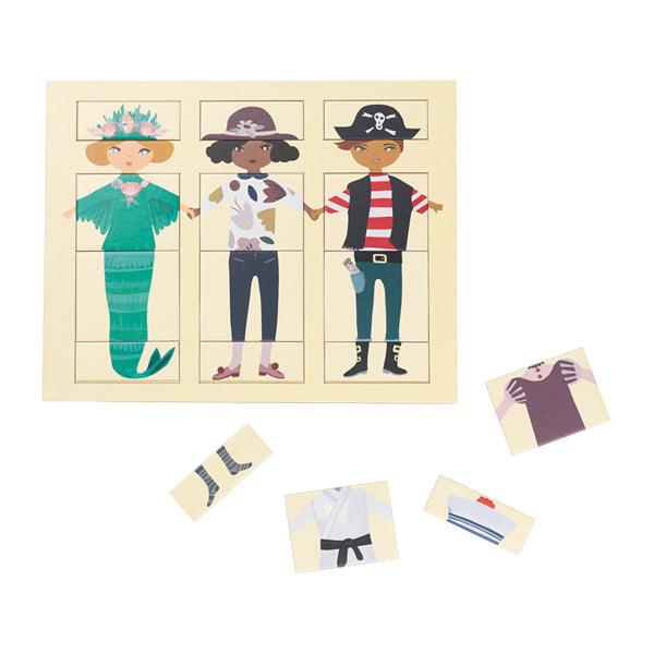 Puzzle-Spiel Let's Play Dress-Up - Nook' d' Mel - Kinder Concept Store